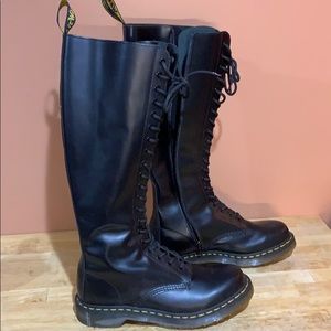 New - Never used black Doc Martin boots
